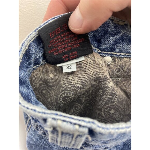 Rock & Roll Cowboy Tuf Cooper Competition Fit Jeans 28X30 Modified Button - Picture 9 of 9